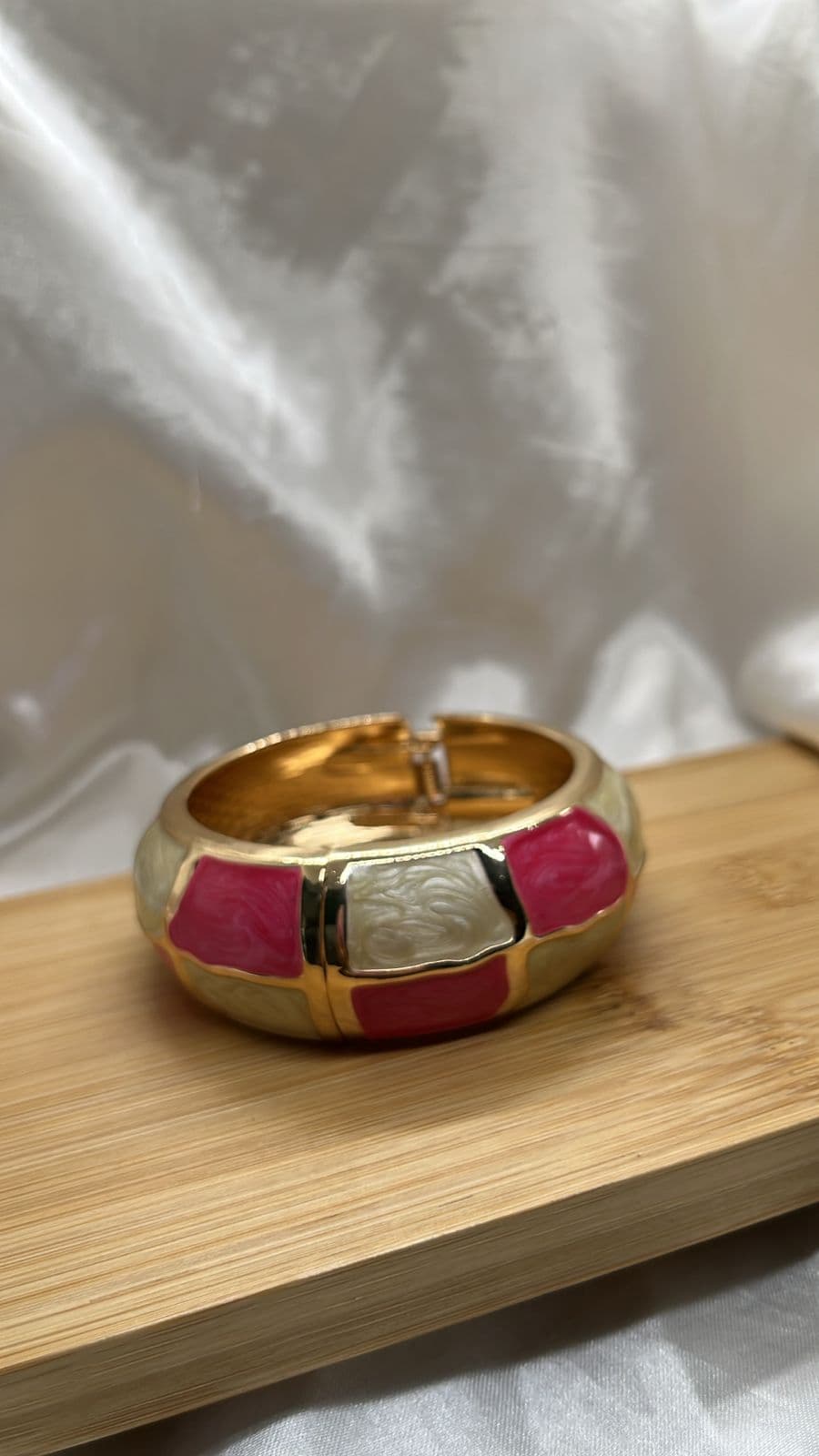 PULSEIRA ESMALTADA ROSA 01
